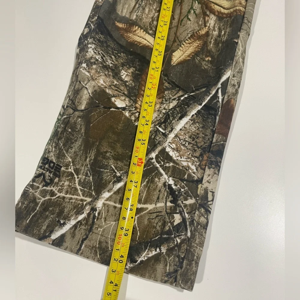 LINCOLN Youth Large Cargo Pants Camo Realtree Edge Hunting Boys Size L.